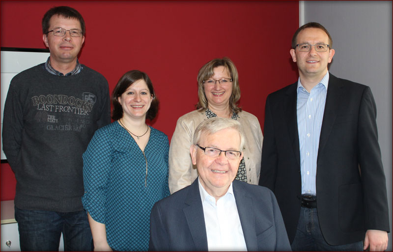 Oeliden Steuerberater das fünfköpfige Team